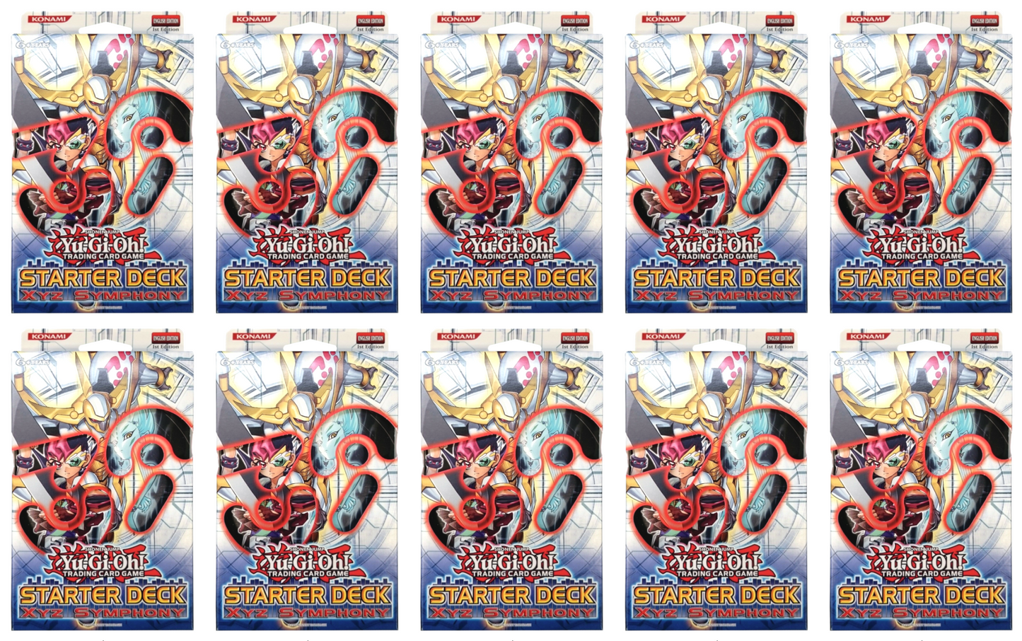 Xyz Symphony - Starter Deck Display (1st Edition)