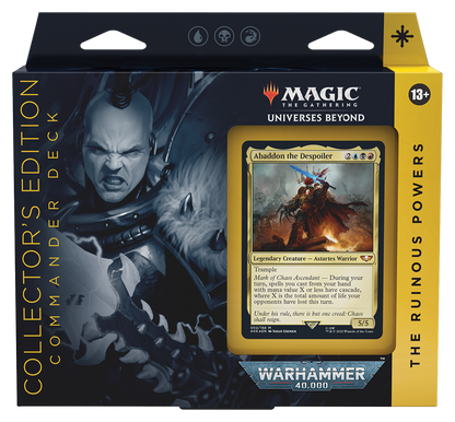 Warhammer 40,000 - Commander Deck (The Ruinous Powers - Collector's Edition)