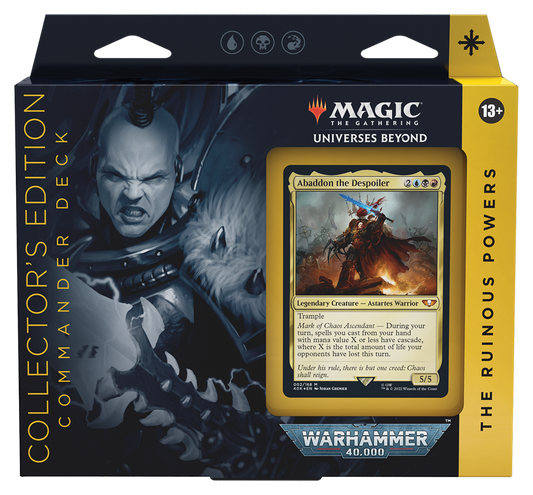 Warhammer 40,000 - Commander Deck (The Ruinous Powers - Collector's Edition)