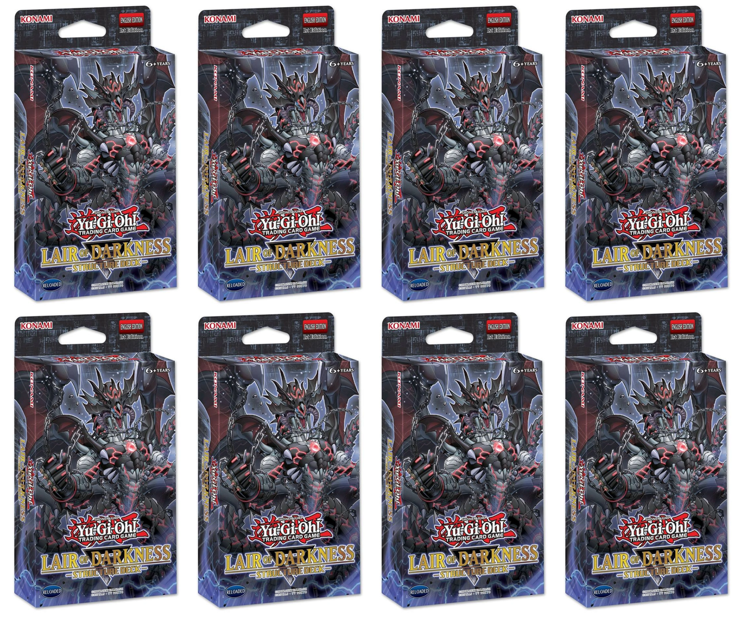 Lair of Darkness - Structure Deck Display (1st Edition)