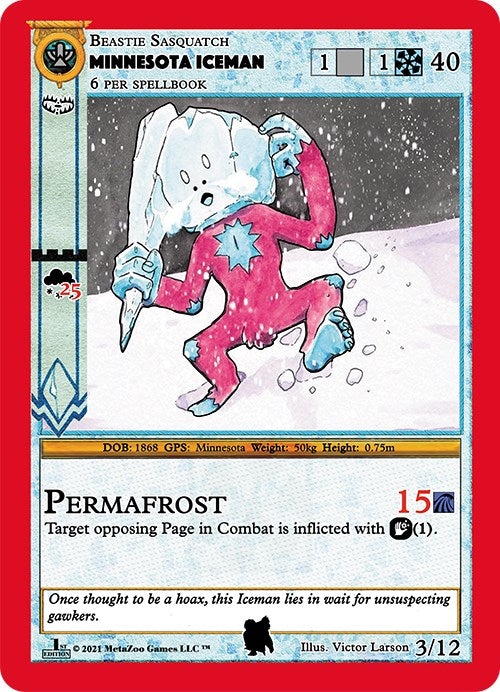 Minnesota Iceman [Alpha Iceman Starter Deck]