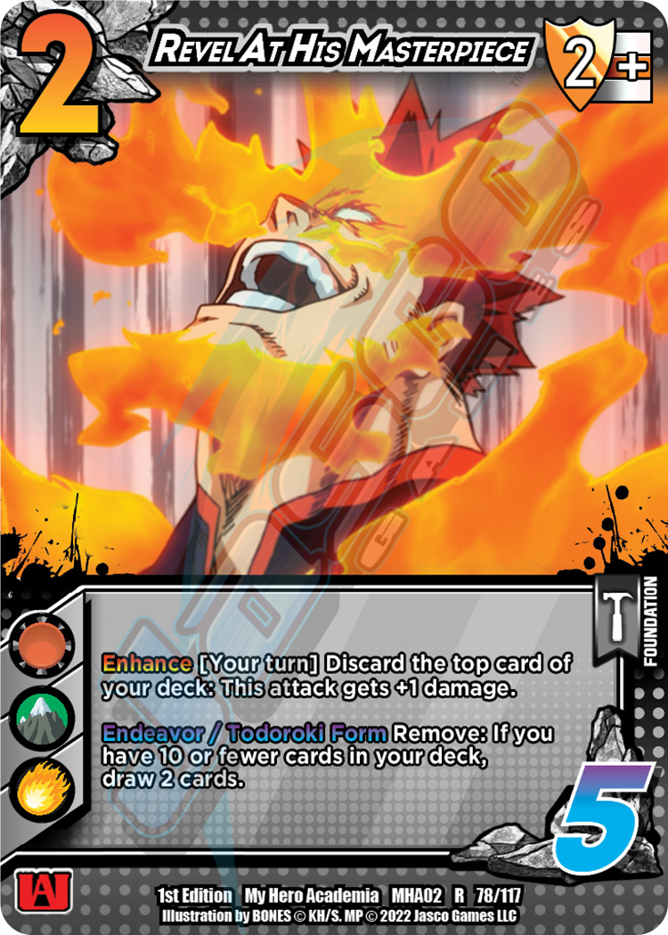 Revel At His Masterpiece [Crimson Rampage]