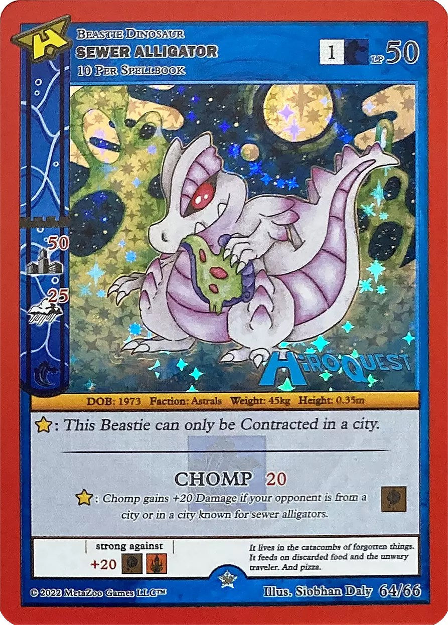 Sewer Alligator [Hiroquest Promos]