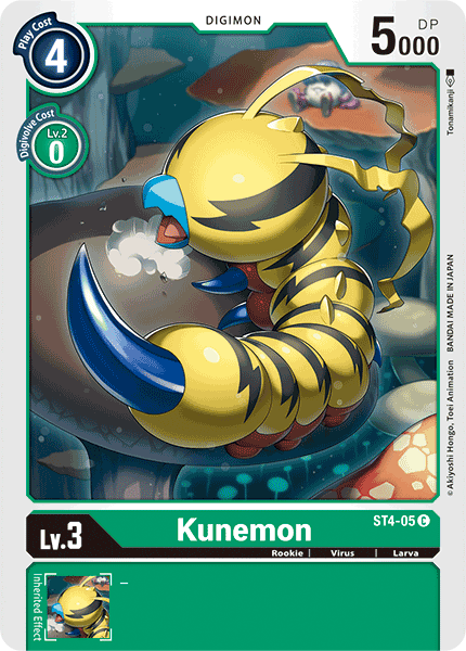 Kunemon [ST4-05] [Starter Deck: Giga Green]