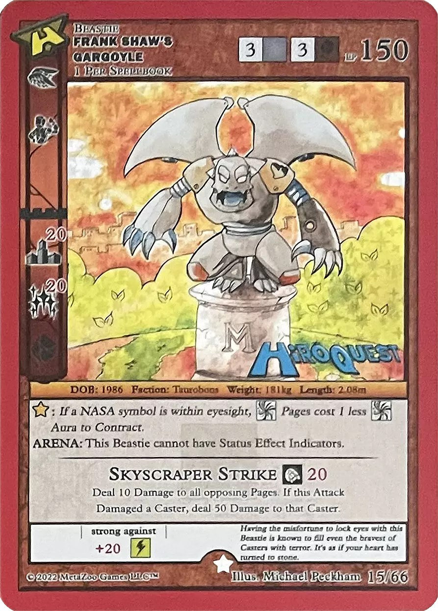 Frank Shaw's Gargoyle [Hiroquest Promos]