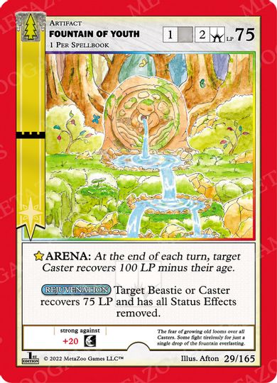 Fountain of Youth [Cryptid Nation: Wilderness]