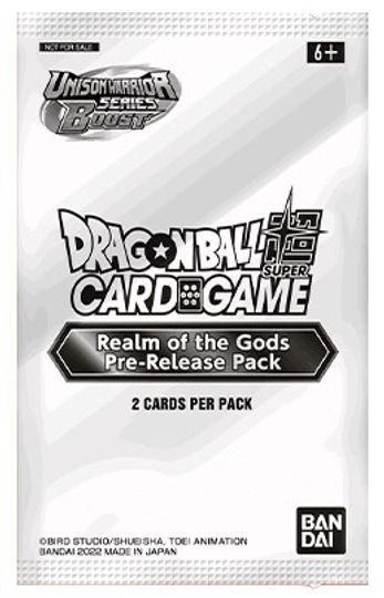 Unison Warrior Series BOOST: Realm of the Gods [DBS-B16] - Pre-Release Pack