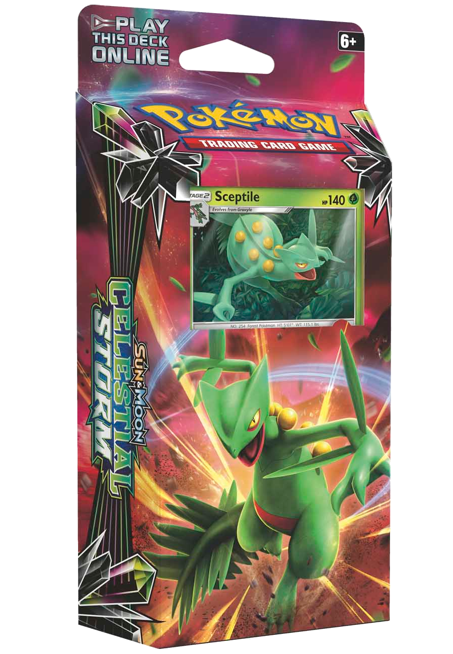 Sun & Moon: Celestial Storm - Theme Deck (Leaf Charge)
