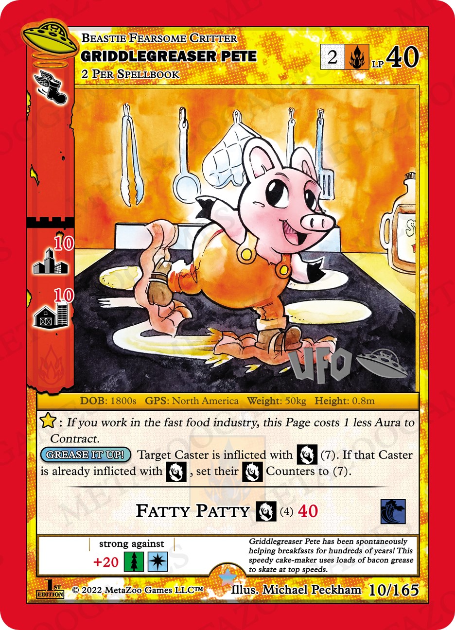 Griddlegreaser Pete [Cryptid Nation: UFO First Edition Spoiler Pack]
