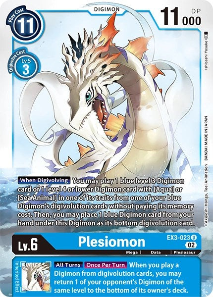 Plesiomon [EX3-023] [Revision Pack Cards]