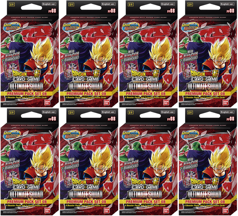 Unison Warrior Series BOOST: Ultimate Squad [PP08] - Premium Pack Set Display