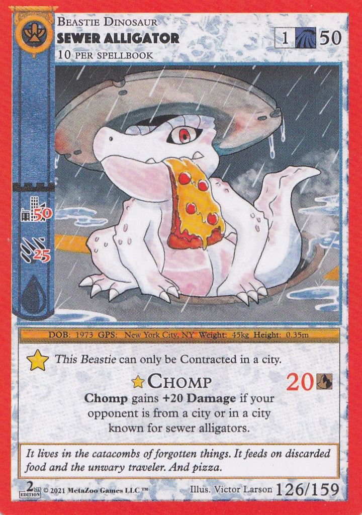 Sewer Alligator [Cryptid Nation: Second Edition]