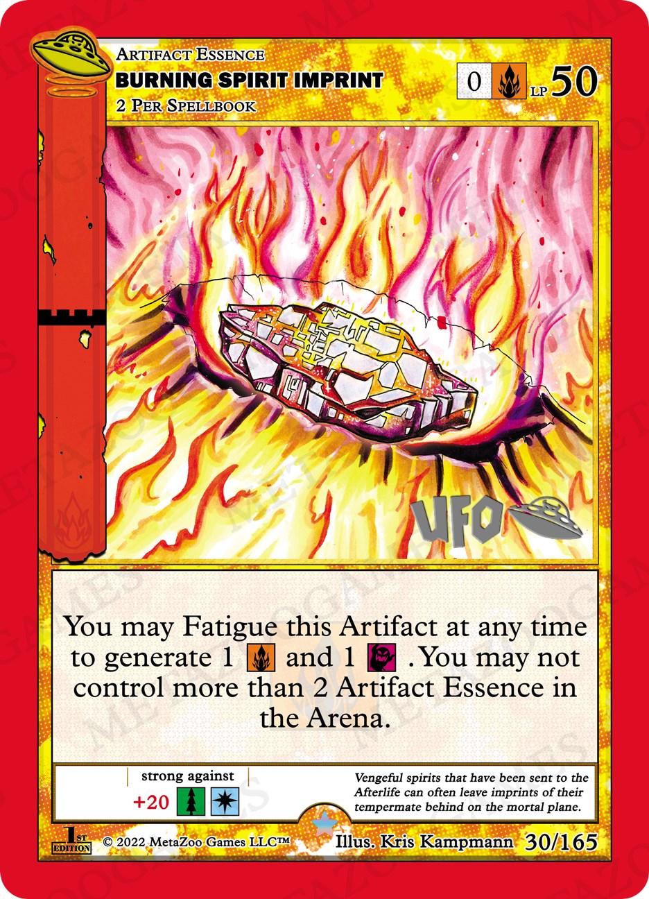 Burning Spirit Imprint [Cryptid Nation: UFO First Edition Spoiler Pack]