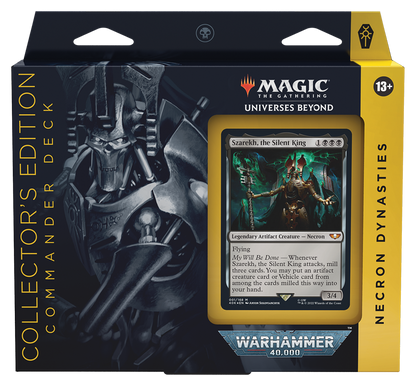 Warhammer 40,000 - Commander Deck (Necron Dynasties - Collector's Edition)