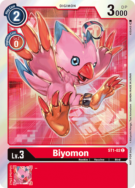Biyomon [ST1-02] (Event Pack) [Starter Deck: Gaia Red Promos]