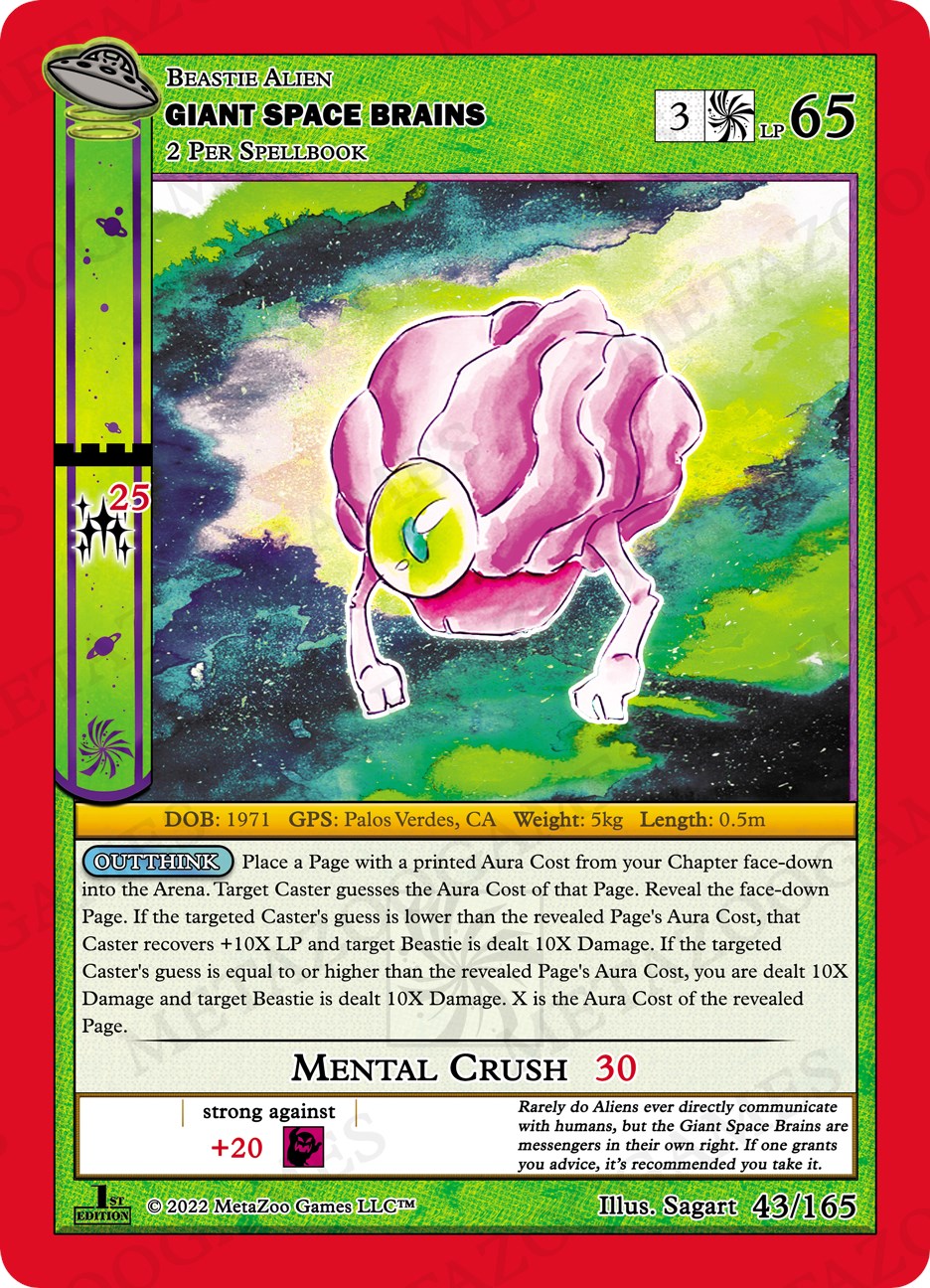Giant Space Brains [Cryptid Nation: UFO First Edition]