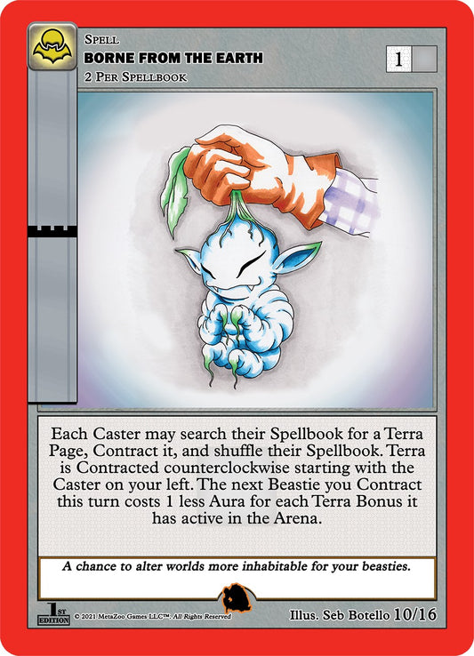 Borne From The Earth [Cryptid Nation: Nightfall First Edition Tribal Theme Decks]