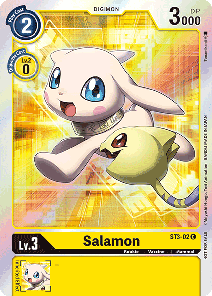 Salamon [ST3-02] (Event Pack) [Starter Deck: Heaven's Yellow Promos]