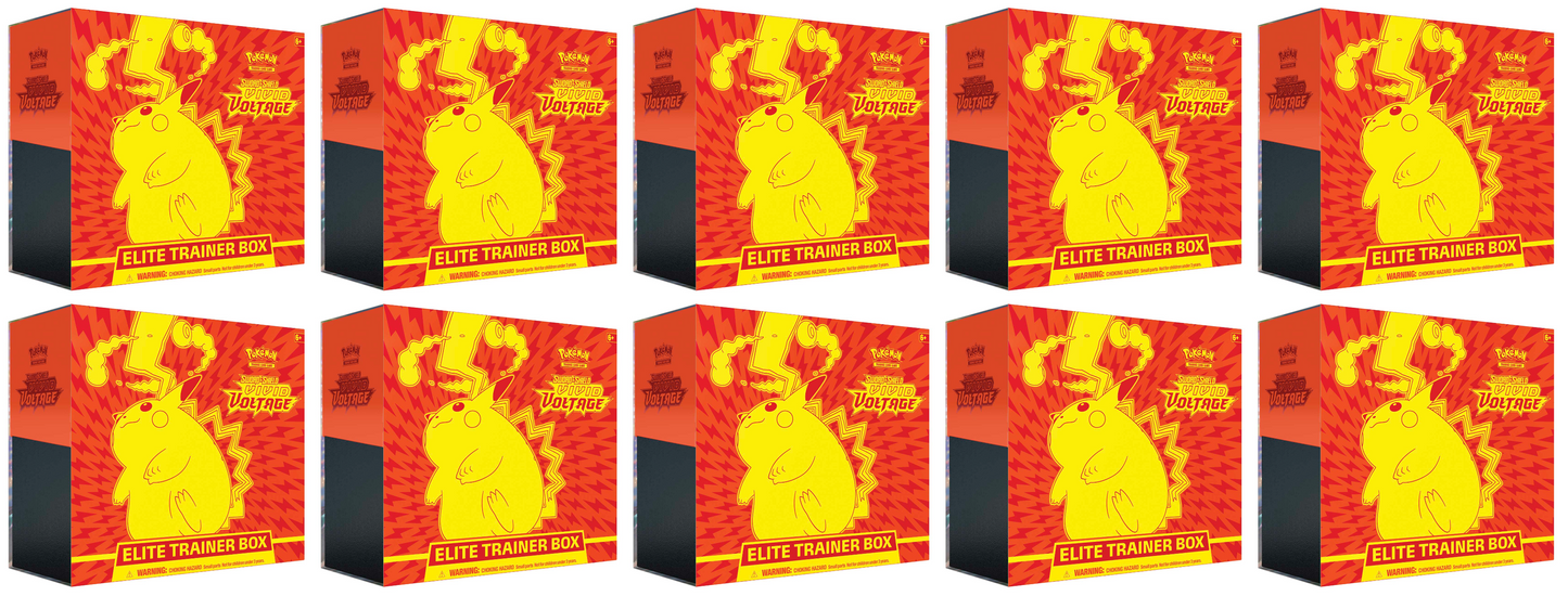 Sword & Shield: Vivid Voltage - Elite Trainer Box Case