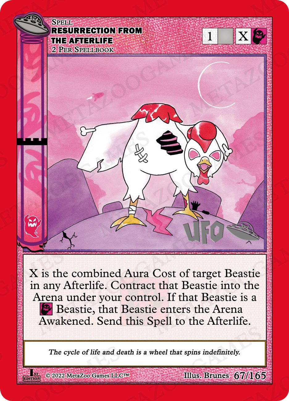 Resurrection From The Afterlife [Cryptid Nation: UFO First Edition Spoiler Pack]