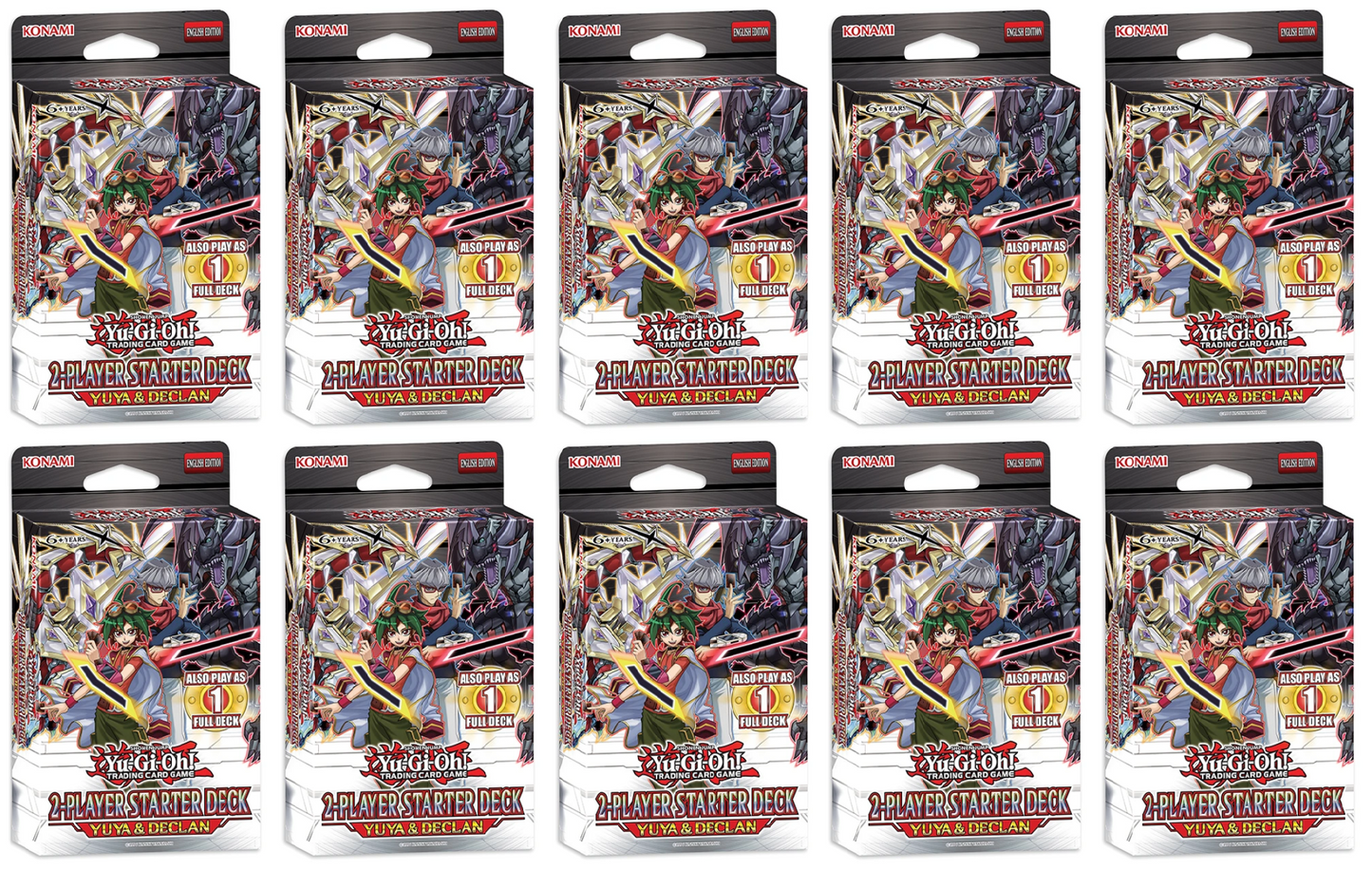 Yuya & Declan - 2-Player Starter Deck Display