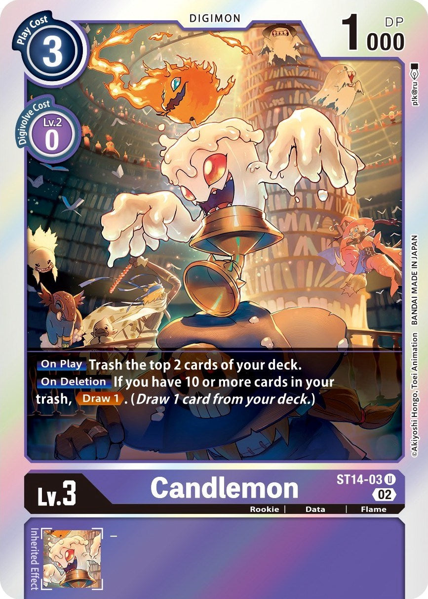 Candlemon [ST14-03] [Starter Deck: Beelzemon Advanced Deck Set]