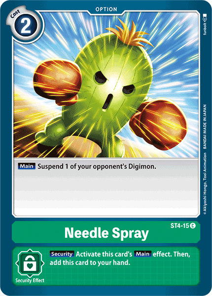 Needle Spray [ST4-15] [Starter Deck: Giga Green]