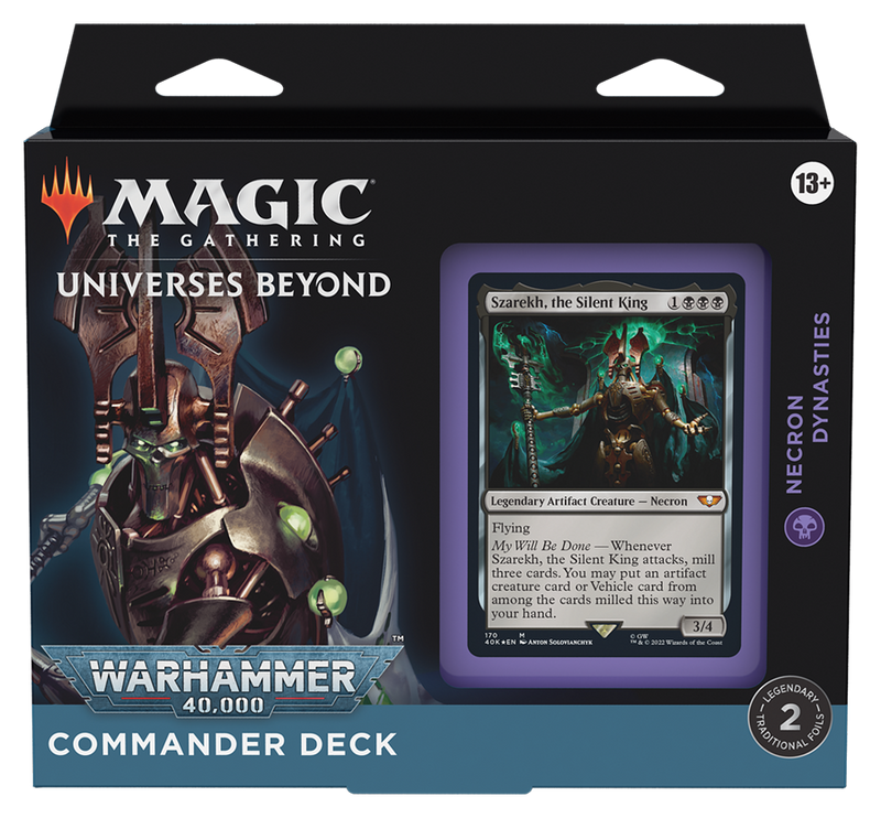 Warhammer 40,000 - Commander Deck (Necron Dynasties)