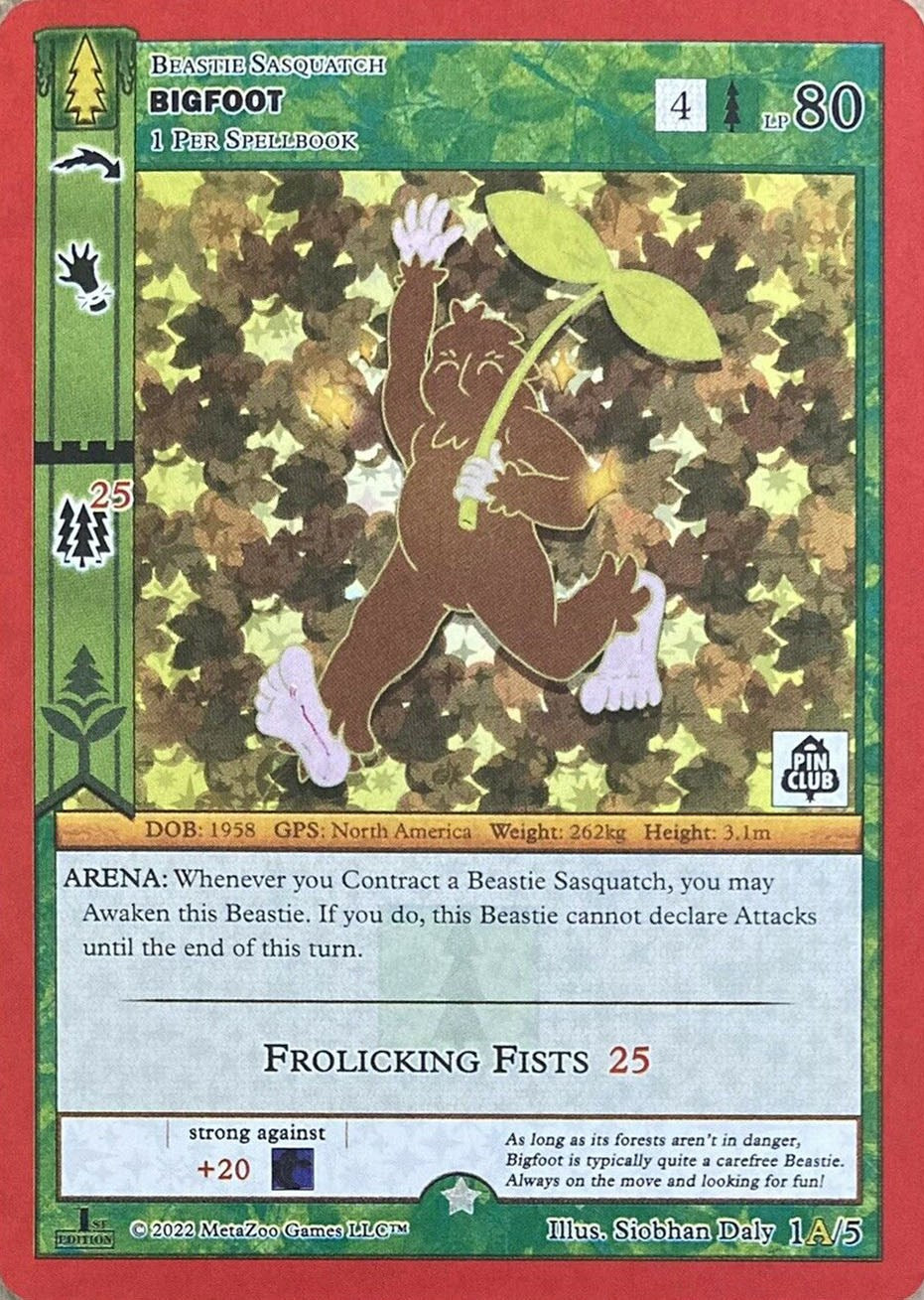 Bigfoot (1A/5) [Cryptid Nation: Wilderness Mystery Collection]