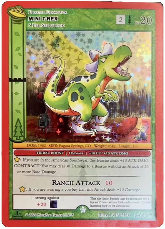 Mini T-Rex [Cryptid Nation: UFO First Edition]