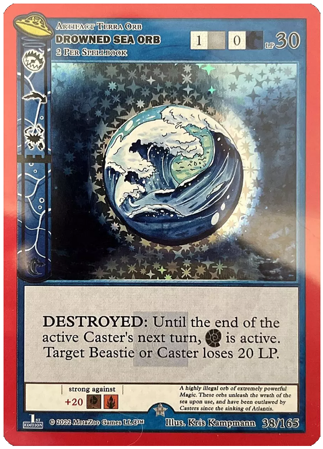 Drowned Sea Orb [Cryptid Nation: UFO First Edition]