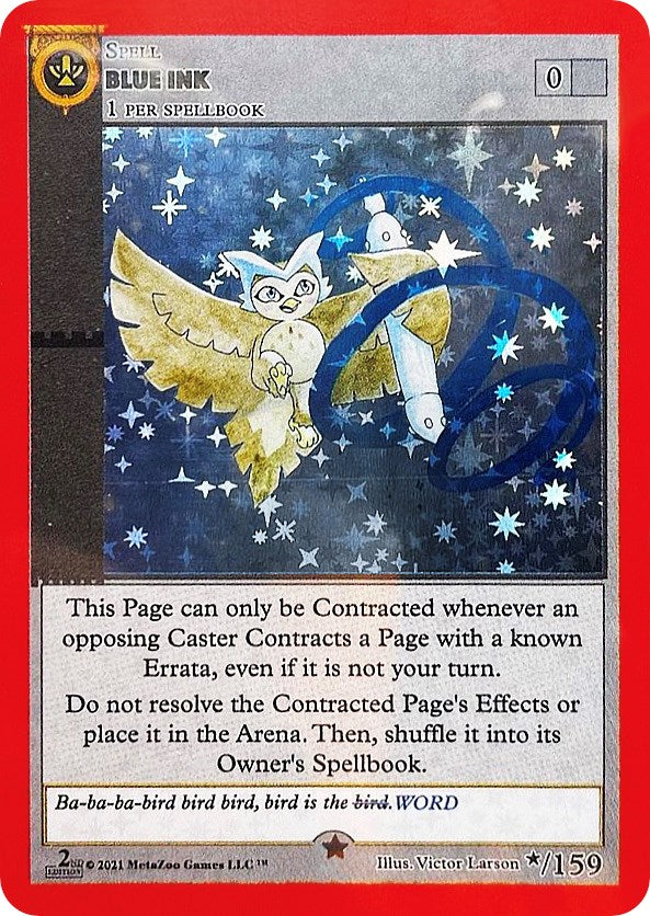 Blue Ink (Box Toppers) [Cryptid Nation: Second Edition]