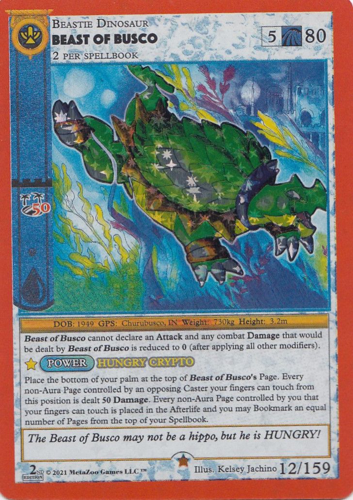 Beast Of Busco [Cryptid Nation: Second Edition]