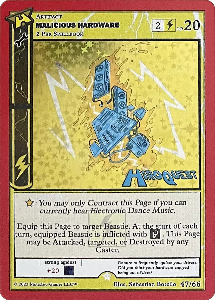 Malicious Hardware [Hiroquest Promos]