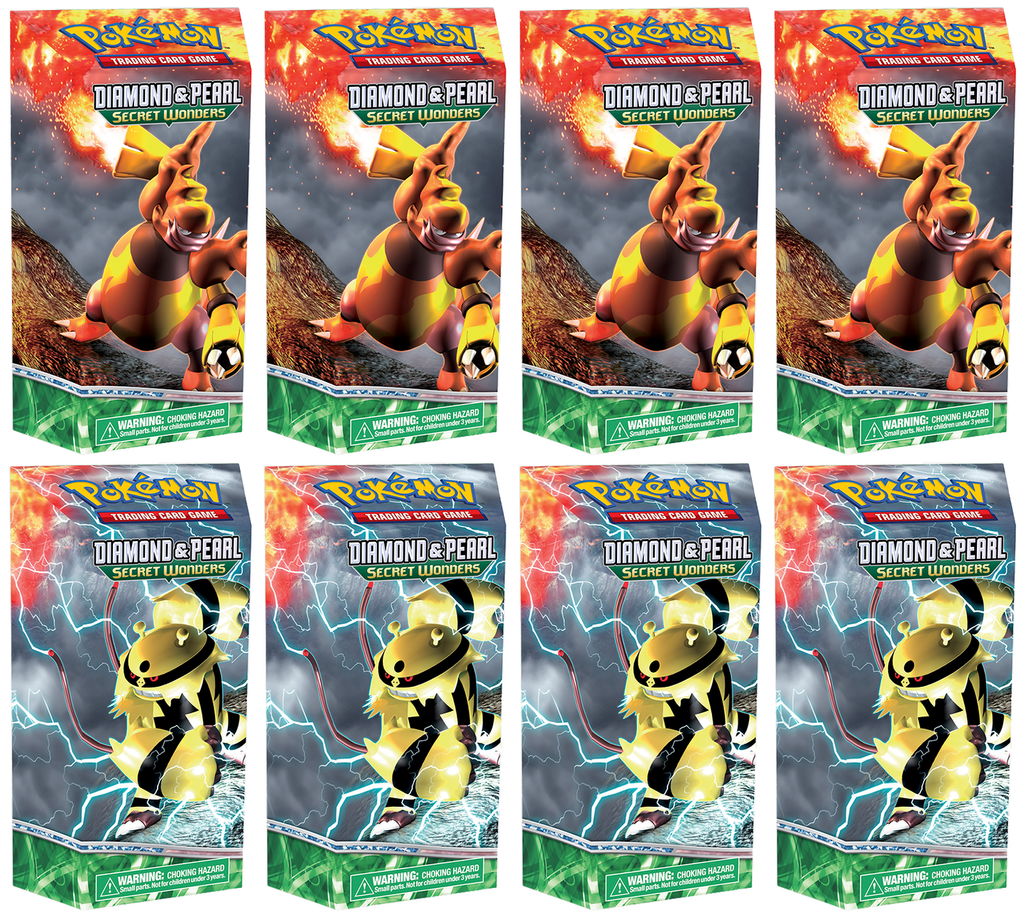 Diamond & Pearl: Secret Wonders - Theme Deck Display