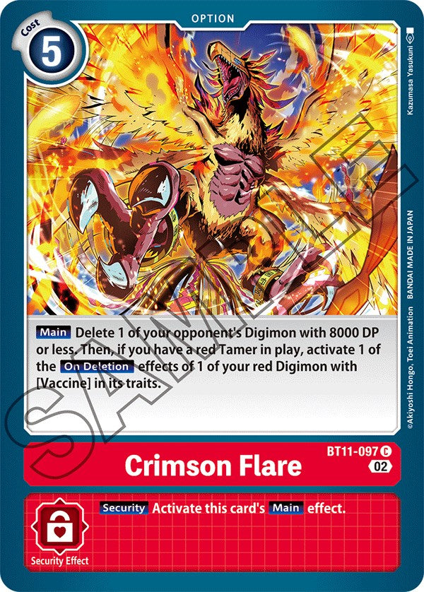Crimson Flare [BT11-097] [Dimensional Phase]