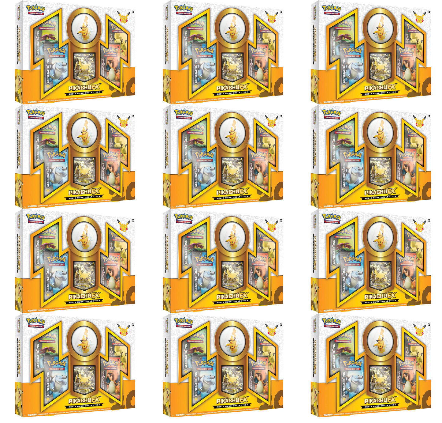 Generations - Red & Blue Collection Case (Pikachu EX)