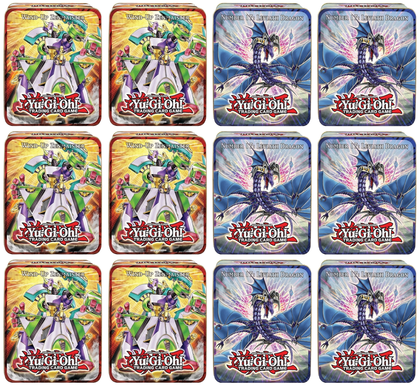 Collectible Tin: Wave 1 Display (Wind-Up Zenmaister/Number 17: Leviathan Dragon)