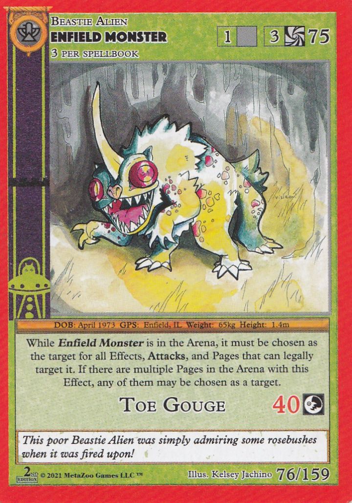Enfield Monster [Cryptid Nation: Second Edition]