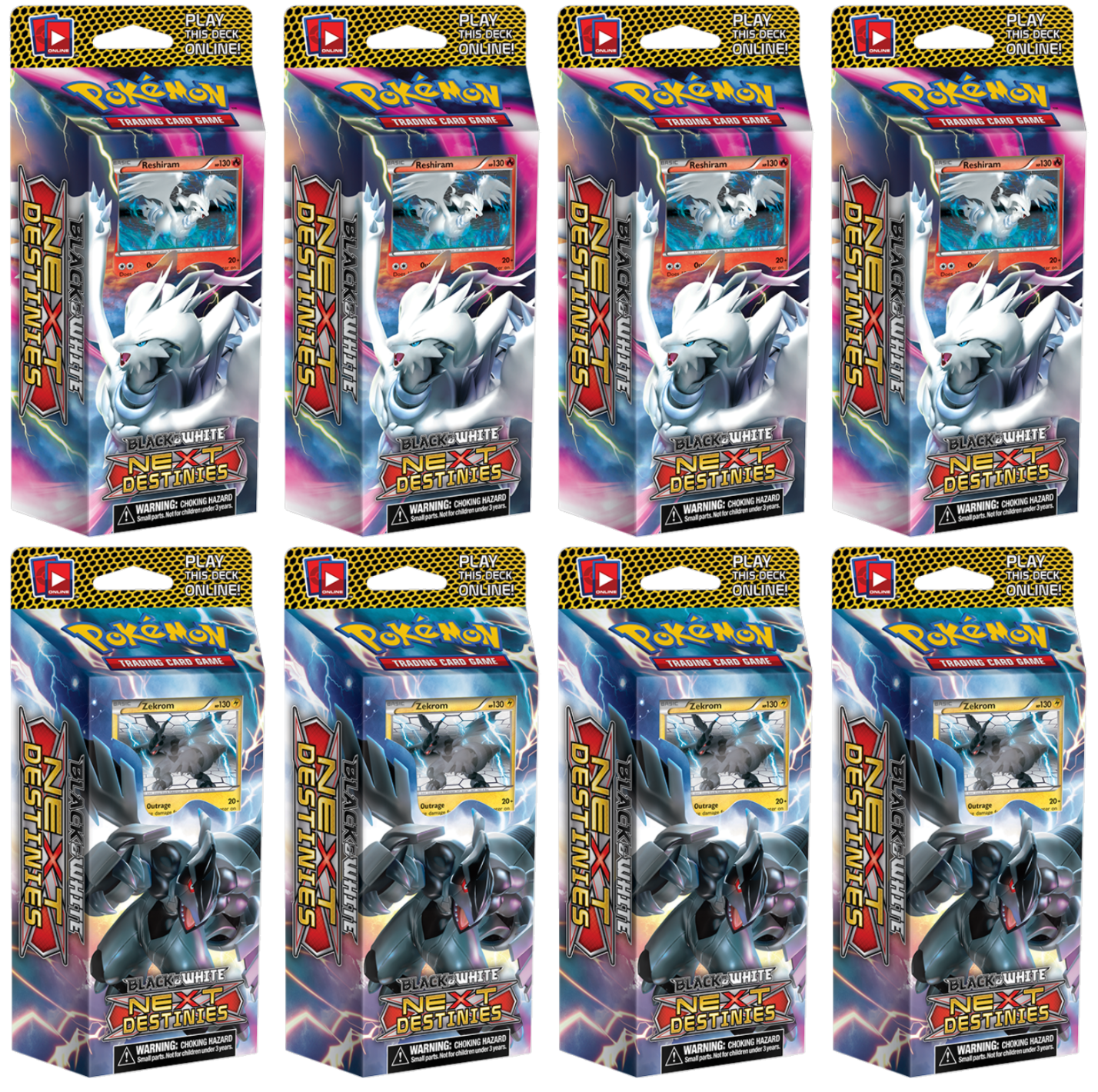 Black & White: Next Destinies - Theme Deck Display