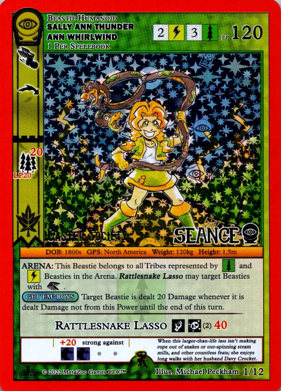 Sally Ann Thunder Ann Whirlwind [Seance: First Edition]