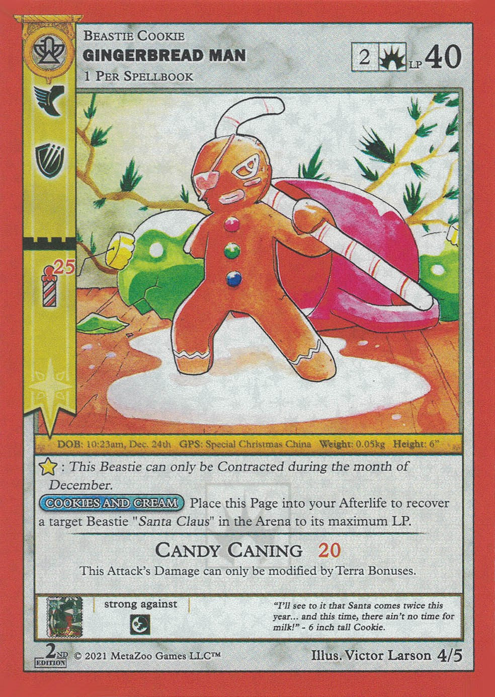 Gingerbread Man (Second Edition) [Holiday Promos 2021]